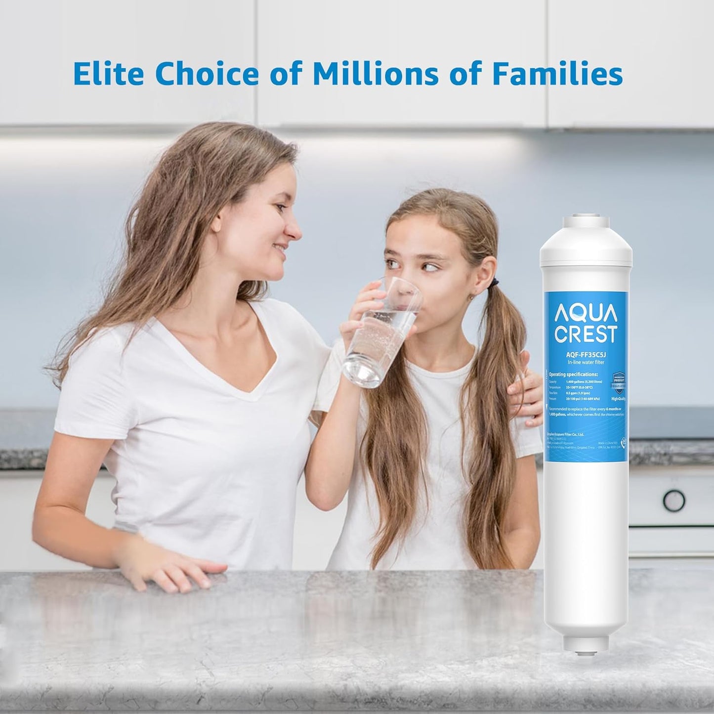 4er-Set Wasserfilter für Samsung Kühlschrank, 4 Stück (1er Pack)