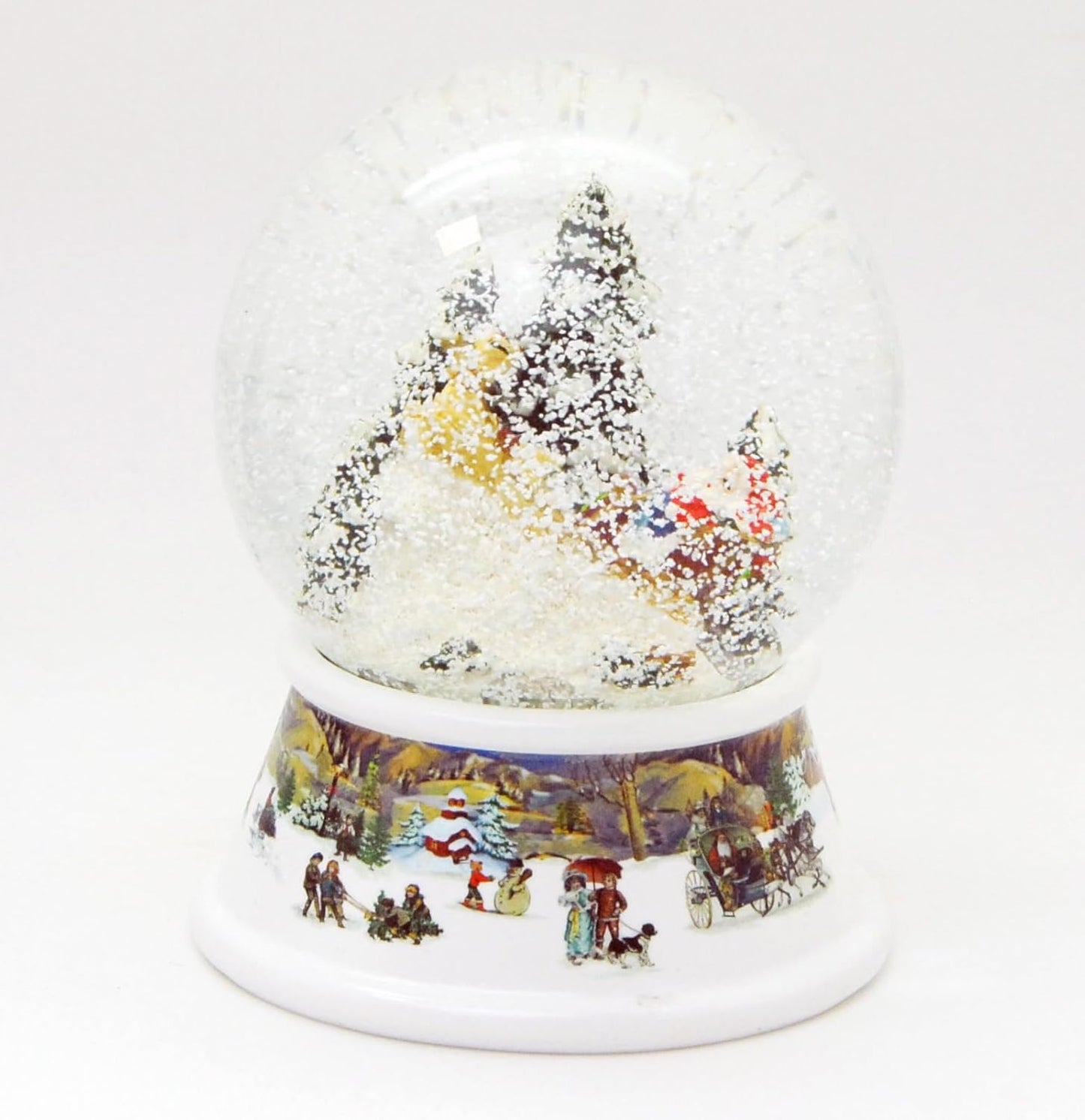 Schneekugel mit Spieluhr