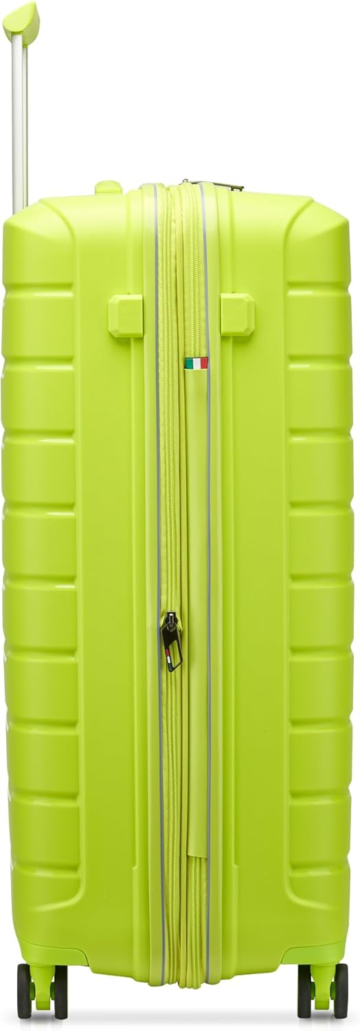 Grosser Hartschalenkoffer B-Flying mit TSA-Schloss und Dehnungsfuge, 78x50x30/35, Cyber Lime