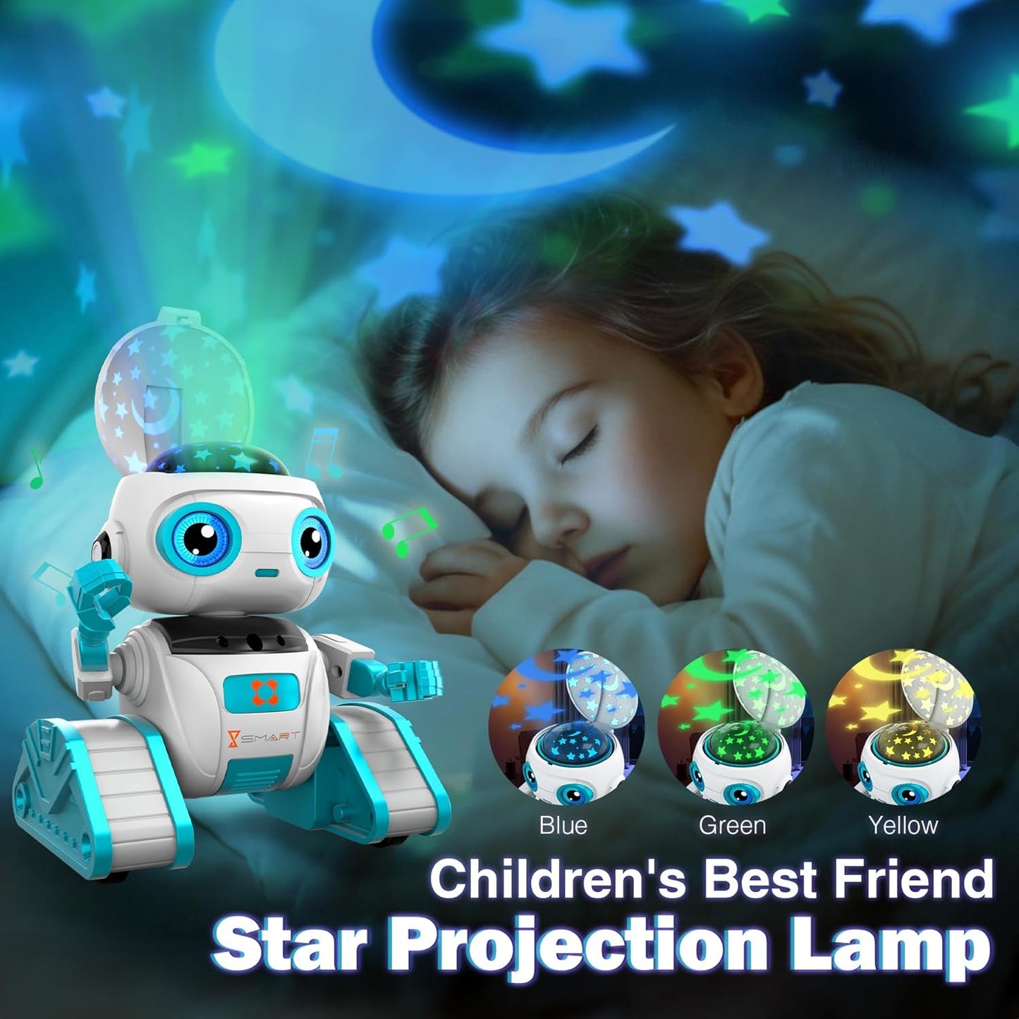 RC-Roboter Spielzeug mit LED und Musik