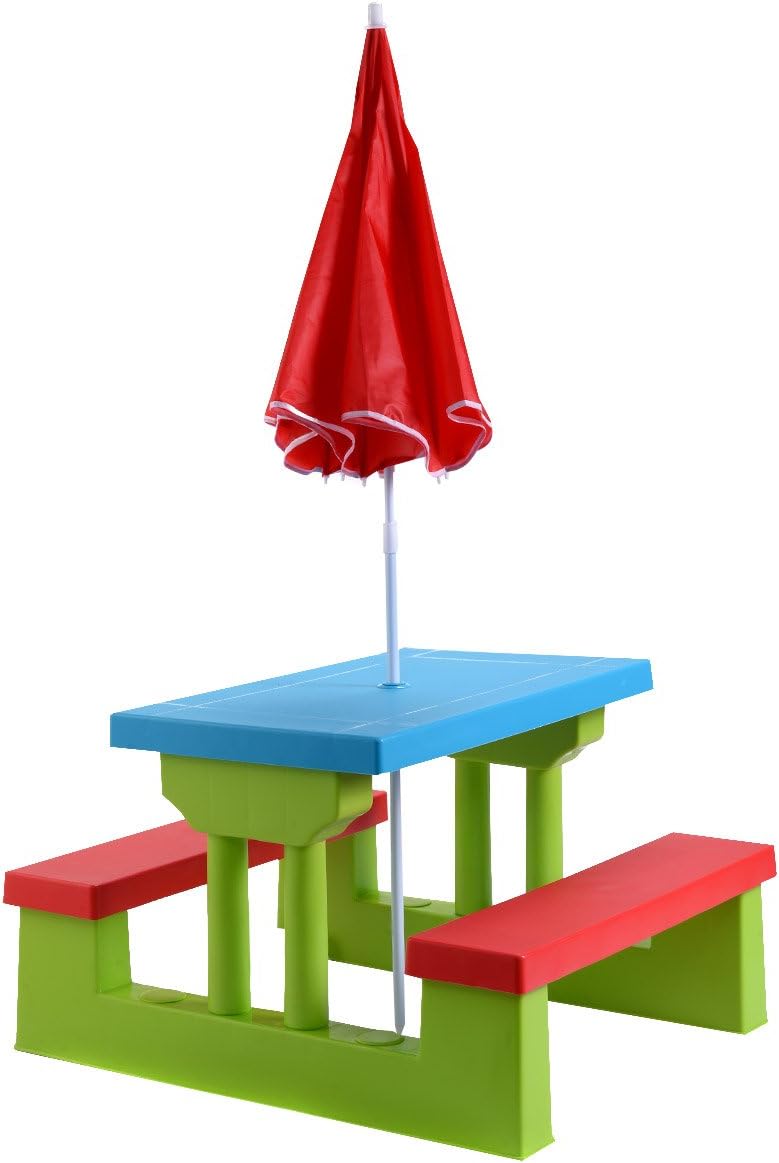 Kindersitzgruppe mit Sonnenschirm (Modell 1), Modell 1