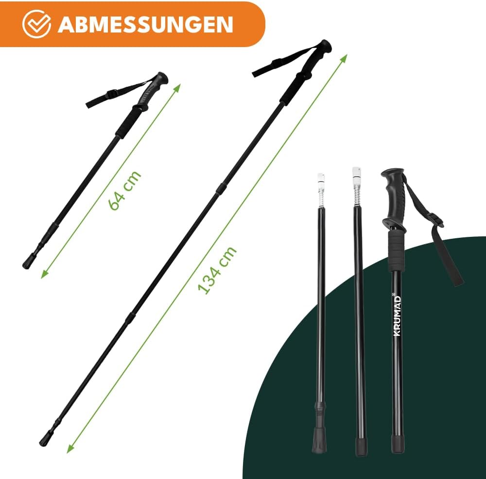 Teleskop Wanderstöcke  64-134 cm