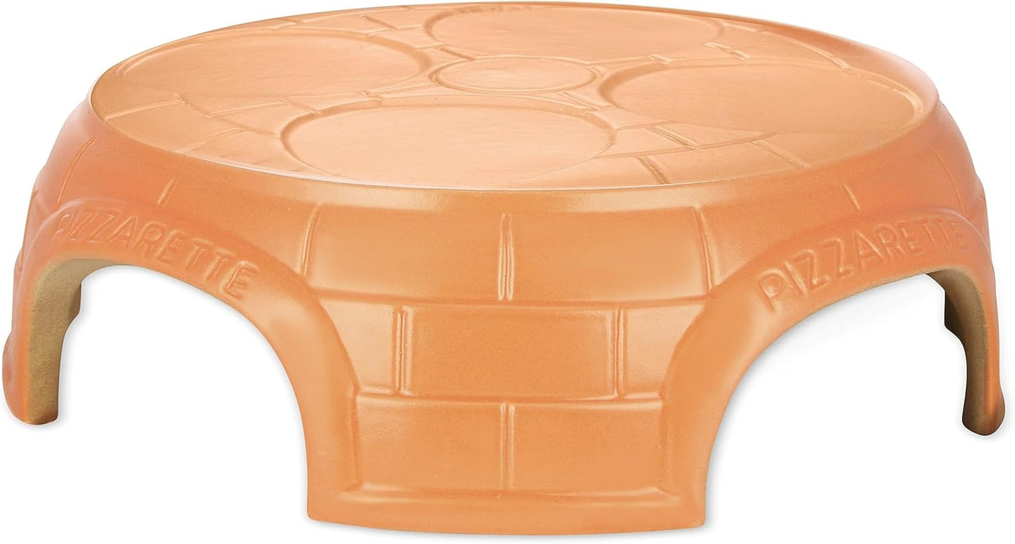 Pizzarette mit Terracotta-Haube für 4 Personen, für bis zu 4 Personen