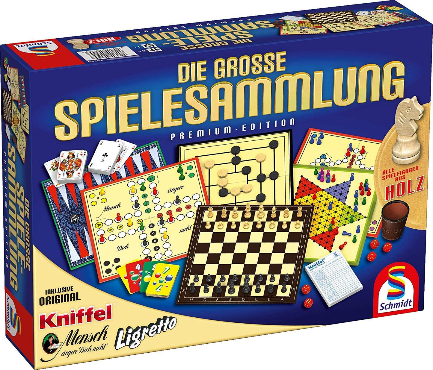 Spielesammlung: Die grosse Spielesammlung, Brettspiel, Single