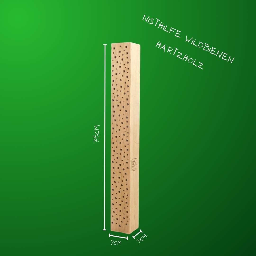 Insektenhotel, 75 cm hoch, Natur unbehandelt 75 cm
