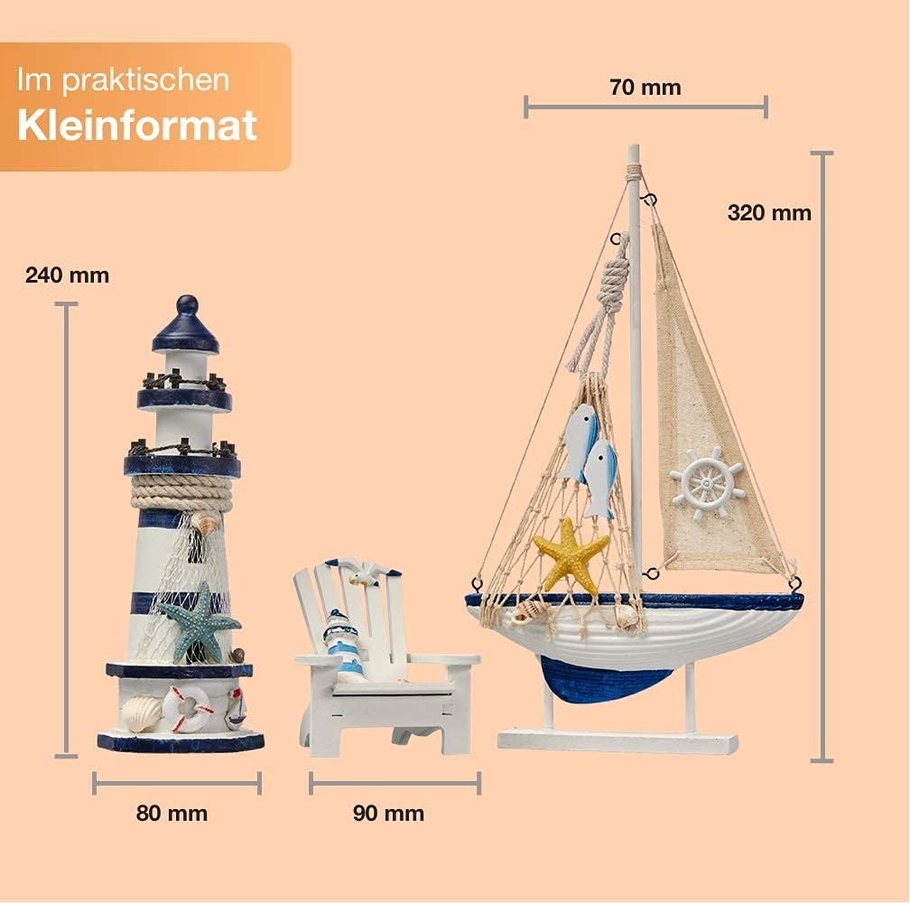 Maritimes Deko-Set, Design 2