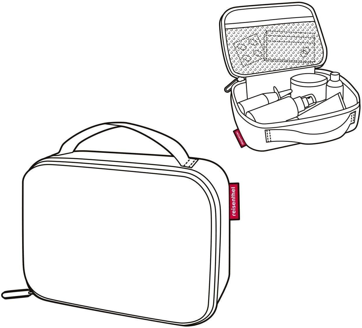 Thermocase Kleine Kühltasche, Twist Pink
