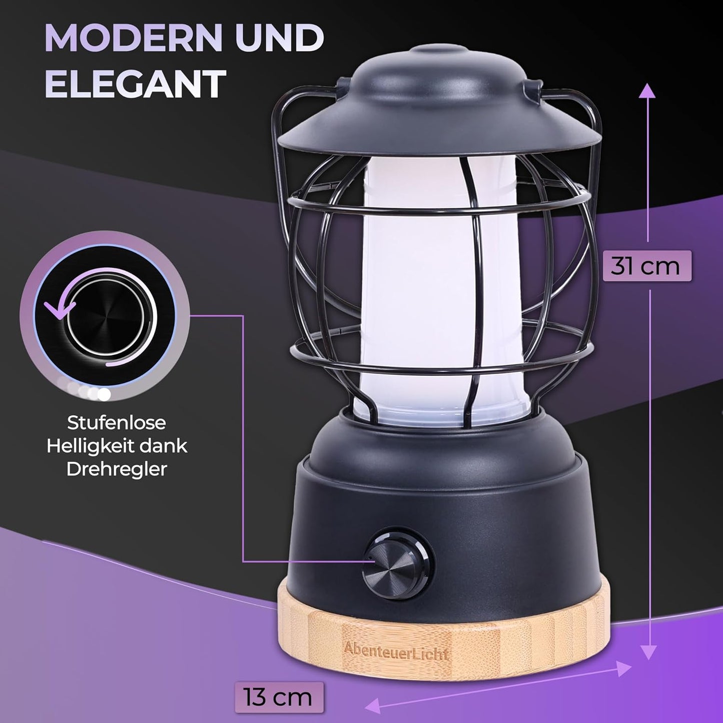 Outdoor LED-Camping-Laterne