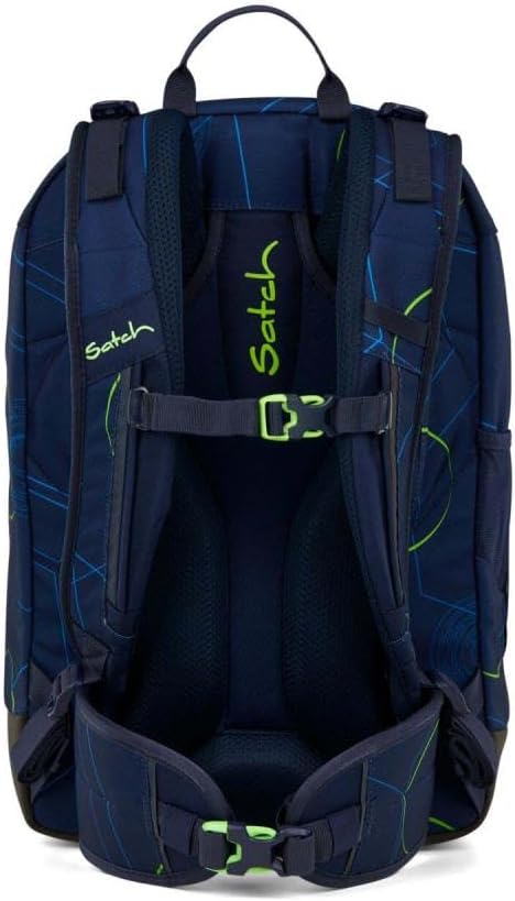 3-teiliges Schulrucksack-Set inkl. Sportbeutel, Blue Tech
