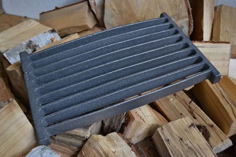 Gussrost für Kaminöfen, Gusseisen 33 x 20,5 cm