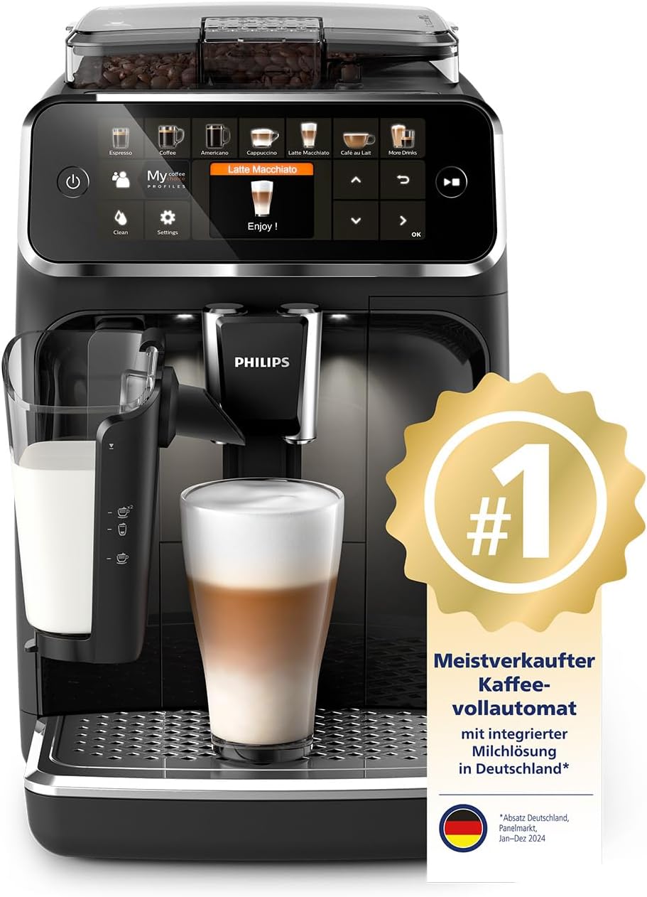 Kaffeevollautomat Serie 5400 EP5441/50, Schwarz