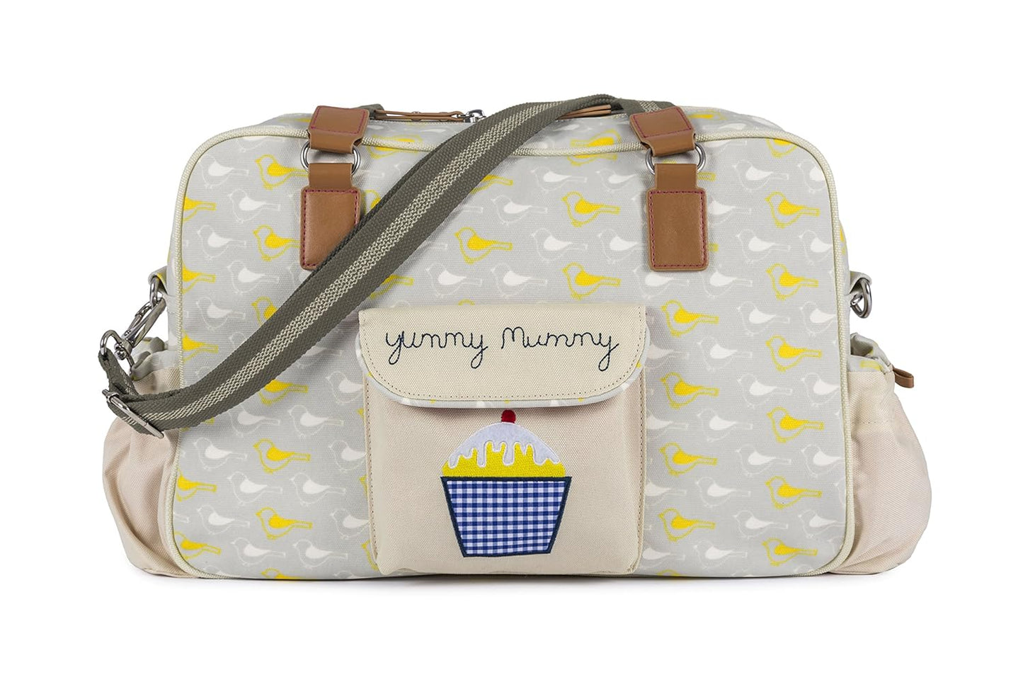 Wickeltasche Yummy Mummy, Garden Birds