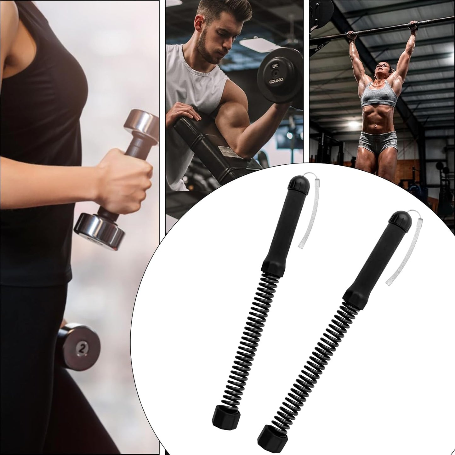 Tragbare Battle Ropes, LRD010-1