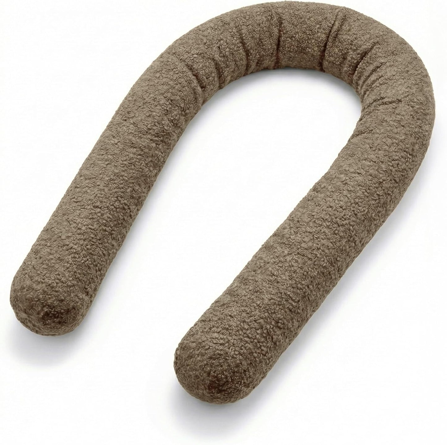 Bettschlange mit waschbarem Bezug, Beige D 200 cm