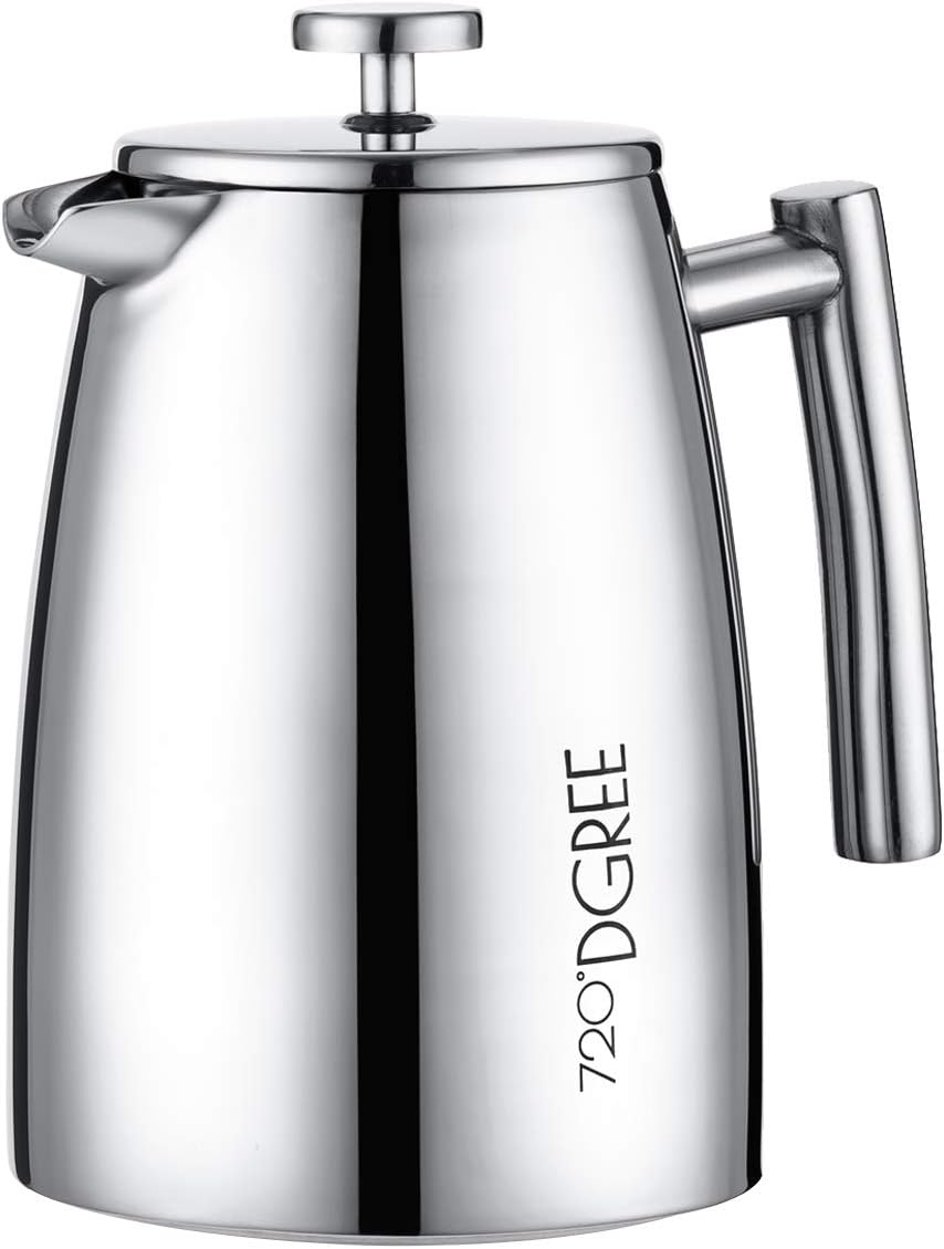 French Press Sunrise, Edelstahl