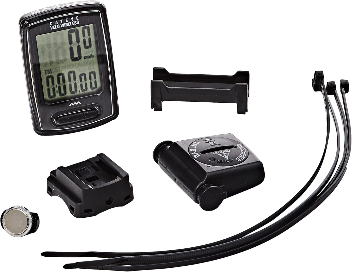 Kabelloser Fahrradcomputer Velo Wireless, Einheitsgrösse