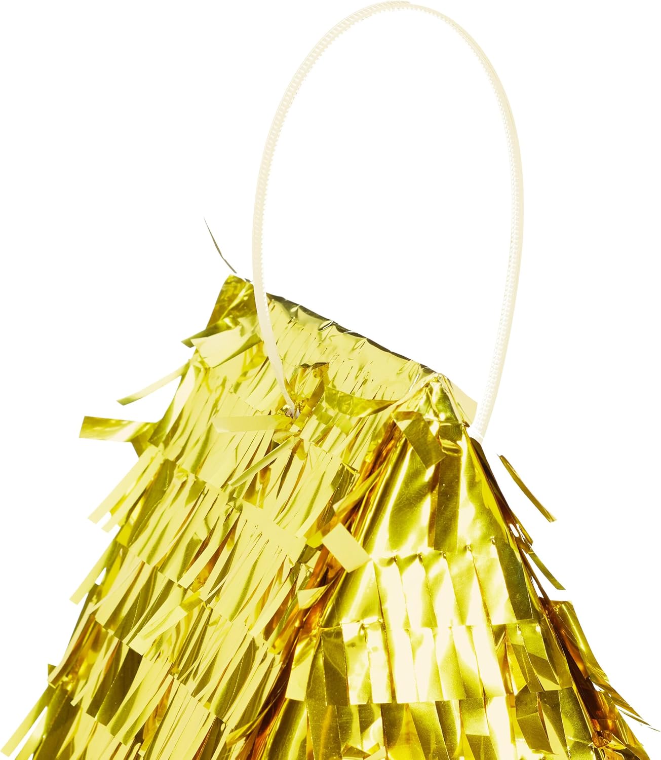 Pinata Stern mit Stab & Maske, Gold