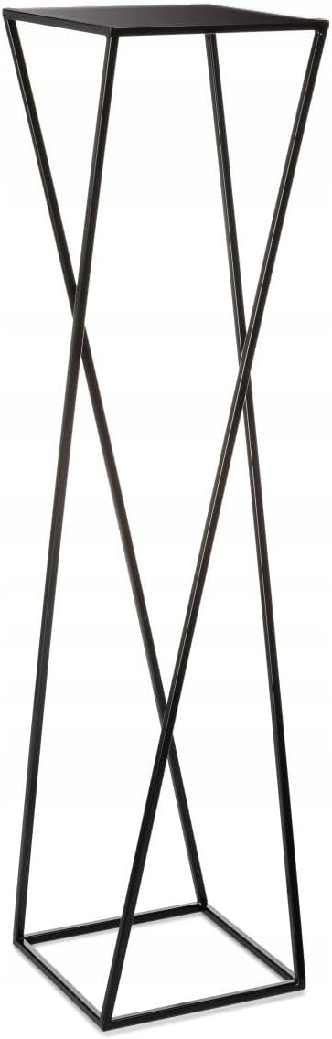 Blumenständer, 100 cm Schwarz