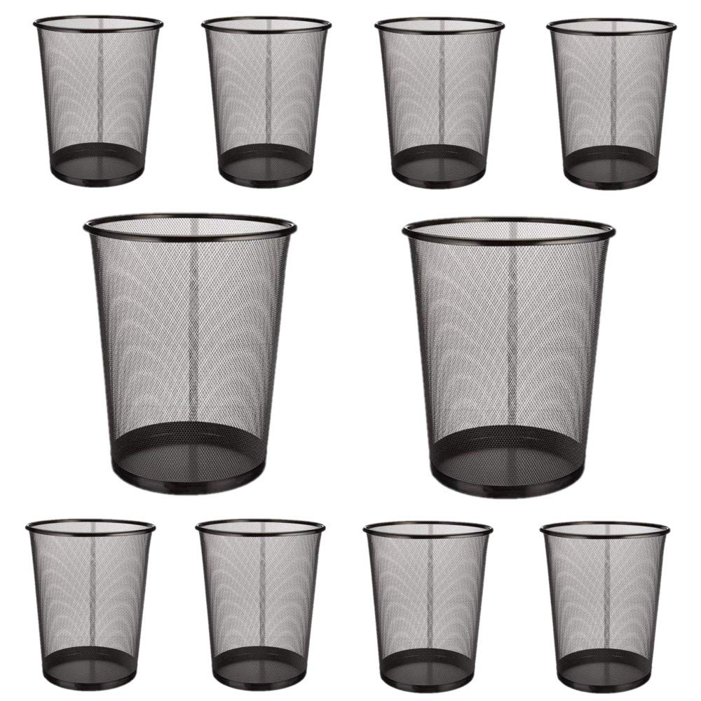 10er-Set Papierkorb, 27 x 24 cm | 10 L