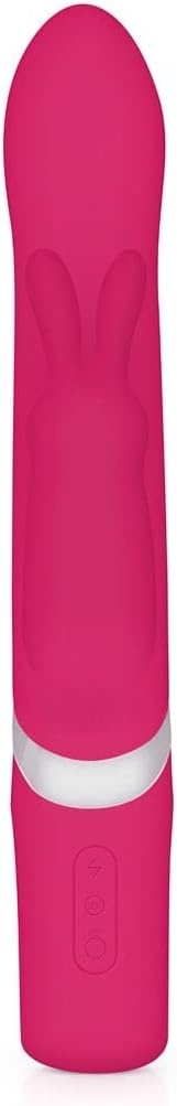 Rabbit Vibrator mit Klitoris-Stimulation, Rosa