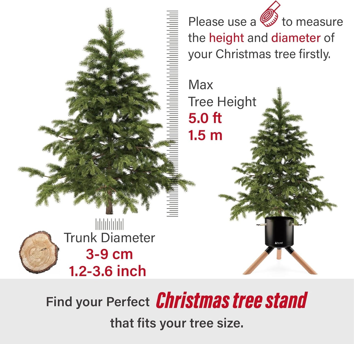 Weihnachtsbaumständer Cosmo