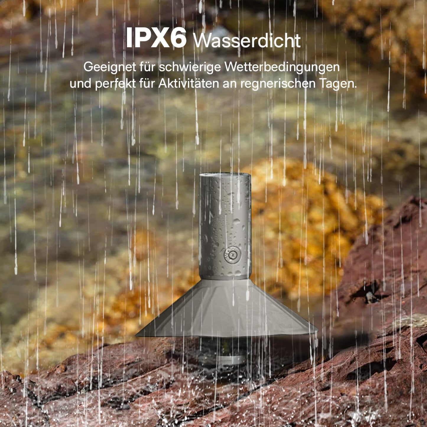 Campinglampe mit 3 Modi