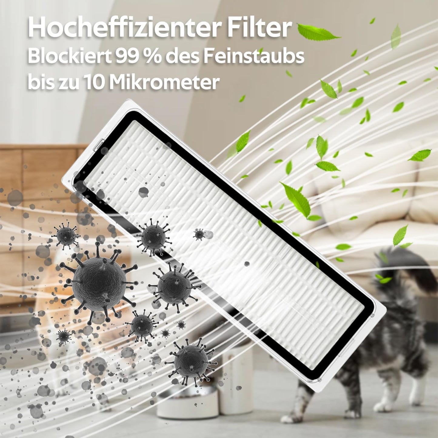 14-teiliges Zubehörset für Dreame L10, 14 Stück Zubehör