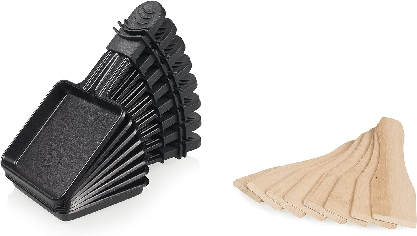 Raclette 8 Grill Deluxe, Ohne Steinplatte