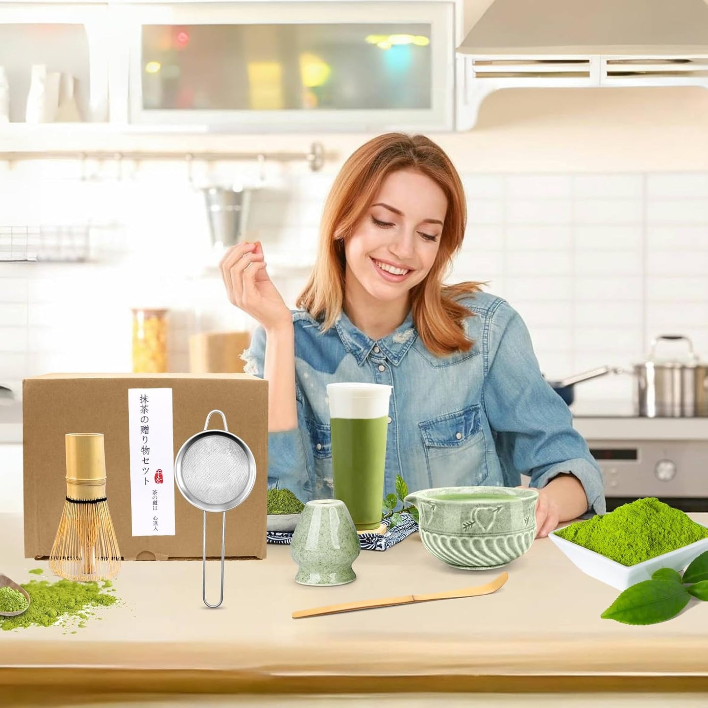 Matcha-Set, Matcha-farbe
