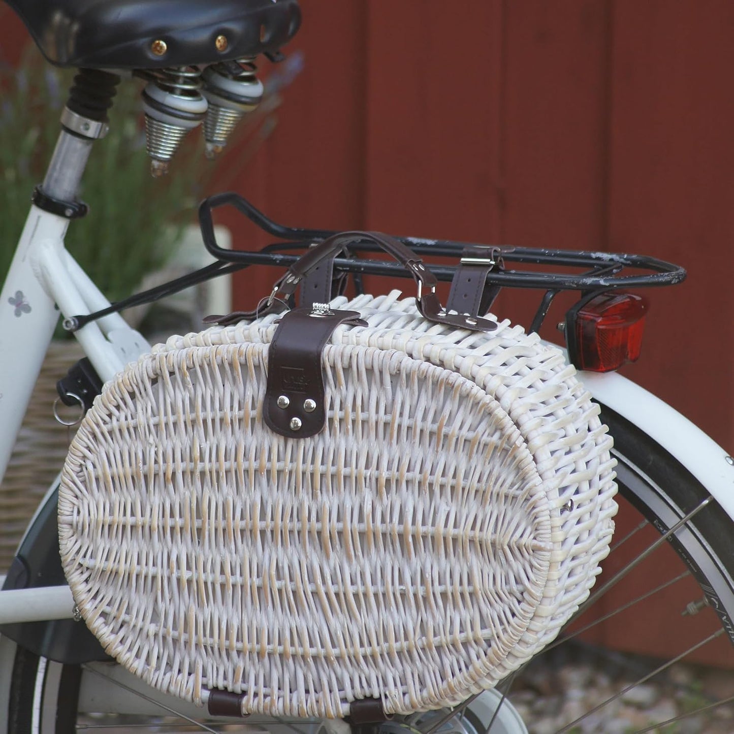 Fahrrad-Picknickkorb mit Kühlfunktion für 2 Personen