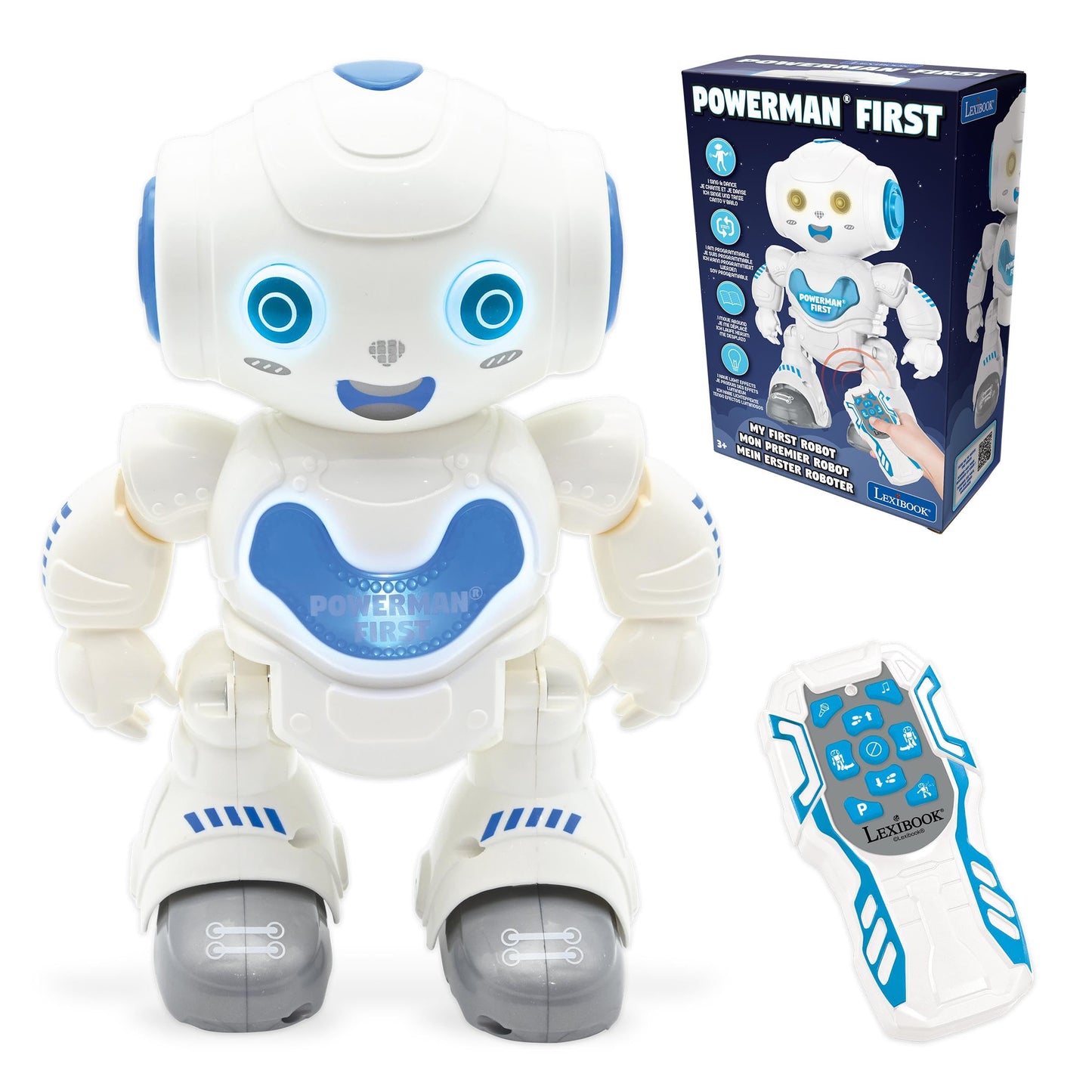 Interaktiver Lernroboter für Kinder, Powerman First _A