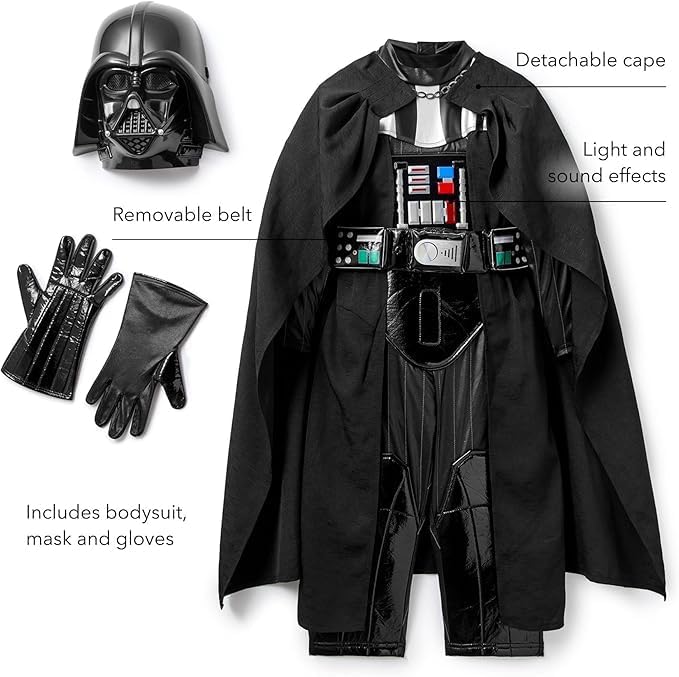 Darth Vader Kostüm für Kinder, 110-116
