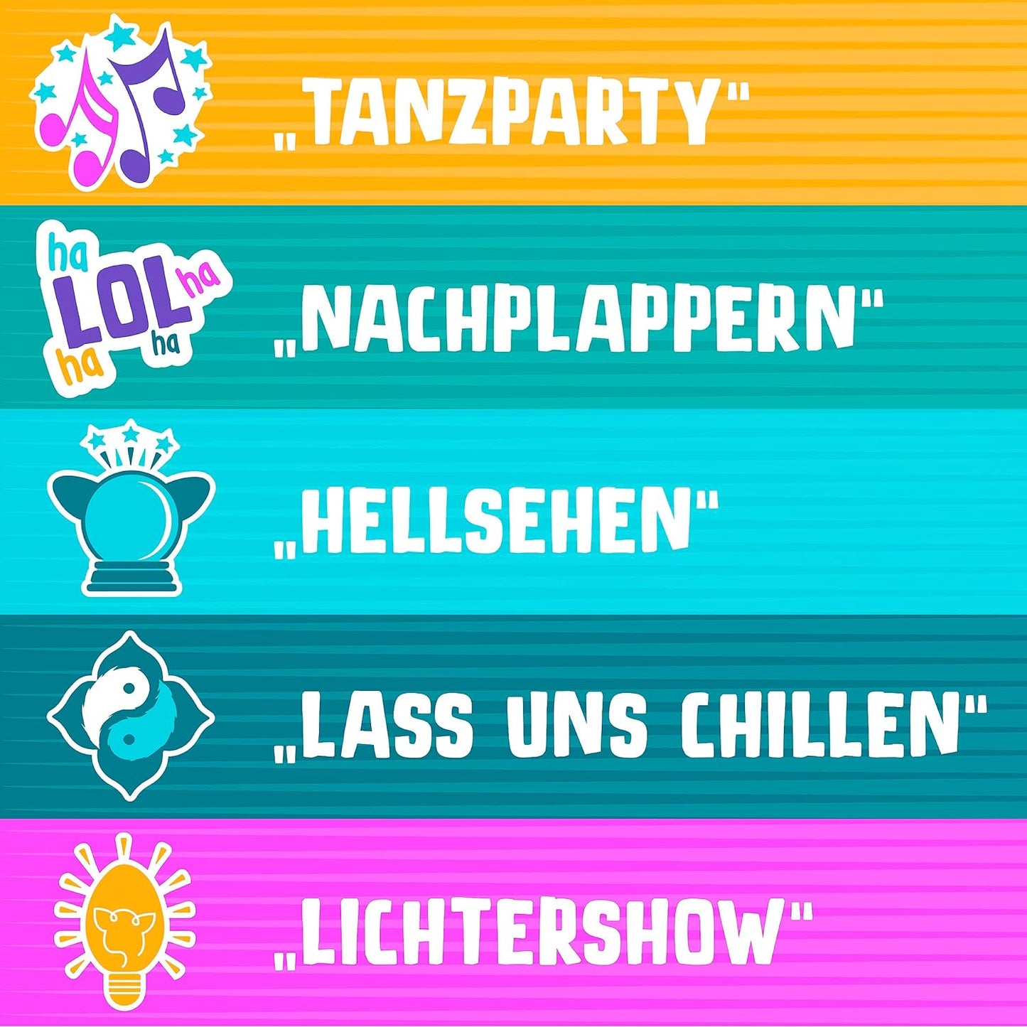Interaktives Plüschtier mit Sprach- und Tanzfunktion, ORANGE
