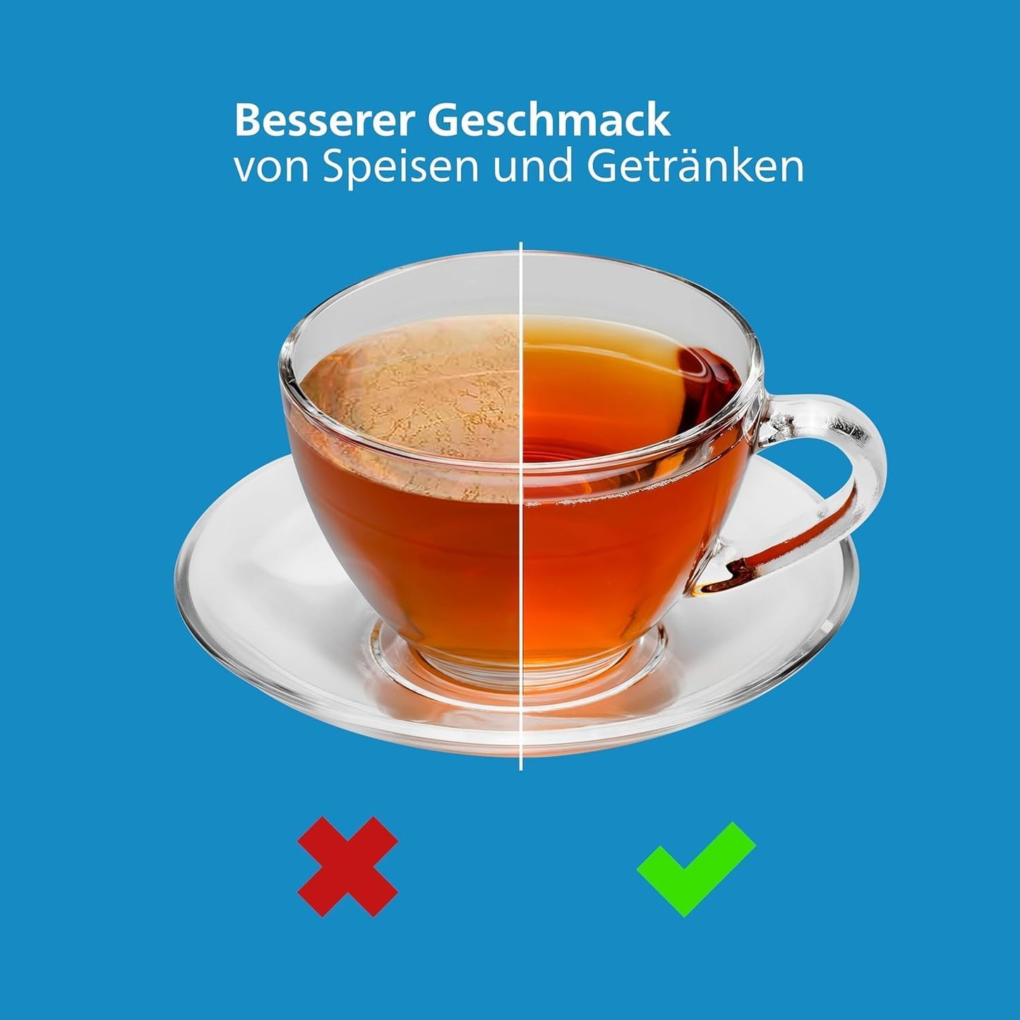 6er-Set Wasserfilter-Kartuschen für Brita, 6er-Pack Geschmack+