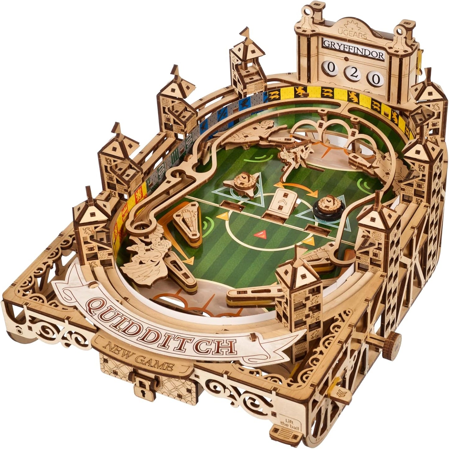 3D Holzpuzzle Quidditch Flipperautomat, Quidditch