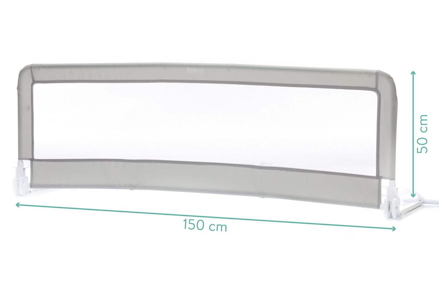 Klappbares Bettgitter, 150x50 cm (1er Pack)