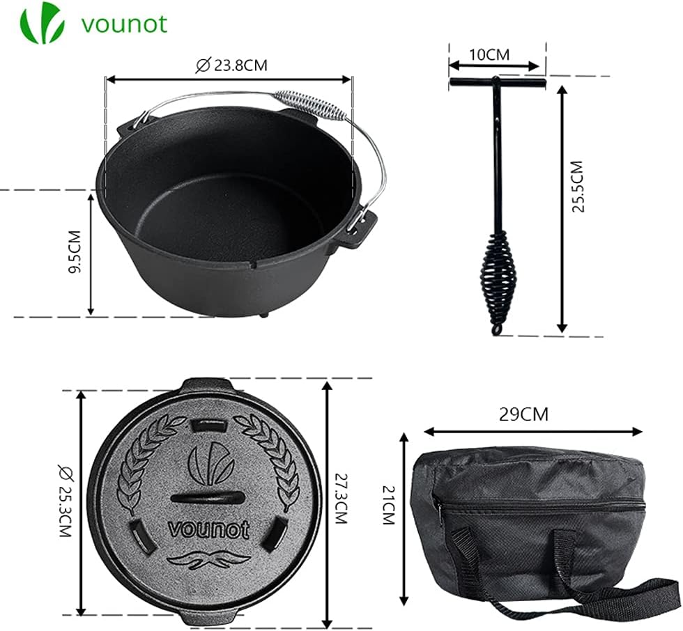 Dutch Oven Set, 4.25L