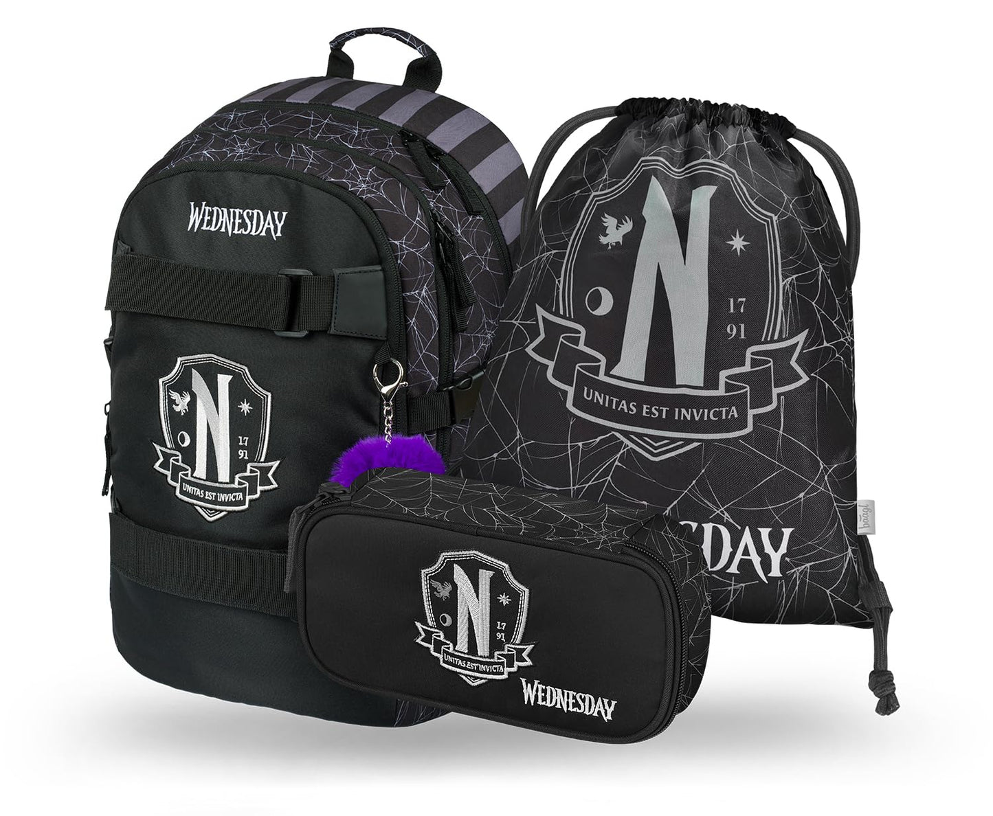 Wednesday Schulrucksack-Set, Wednesday Nevermore