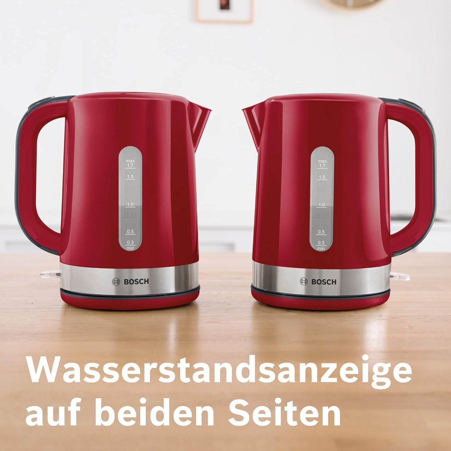 Wasserkocher ComfortLine mit Kalkfilter