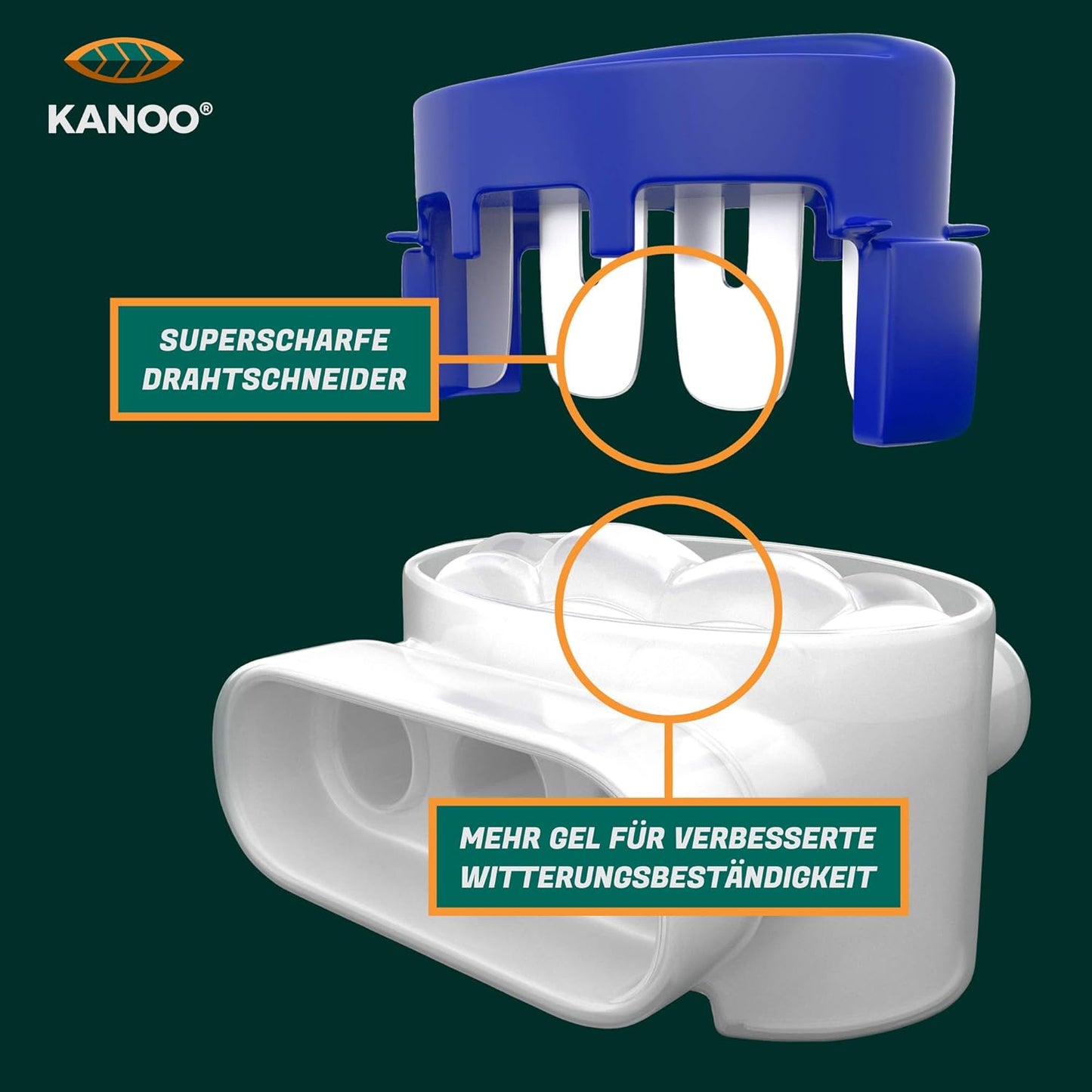 IUBDM_101 Installationsset für Mähroboter, 250m Kabel + 500 Erdnägel + 20 Kabelverbinder