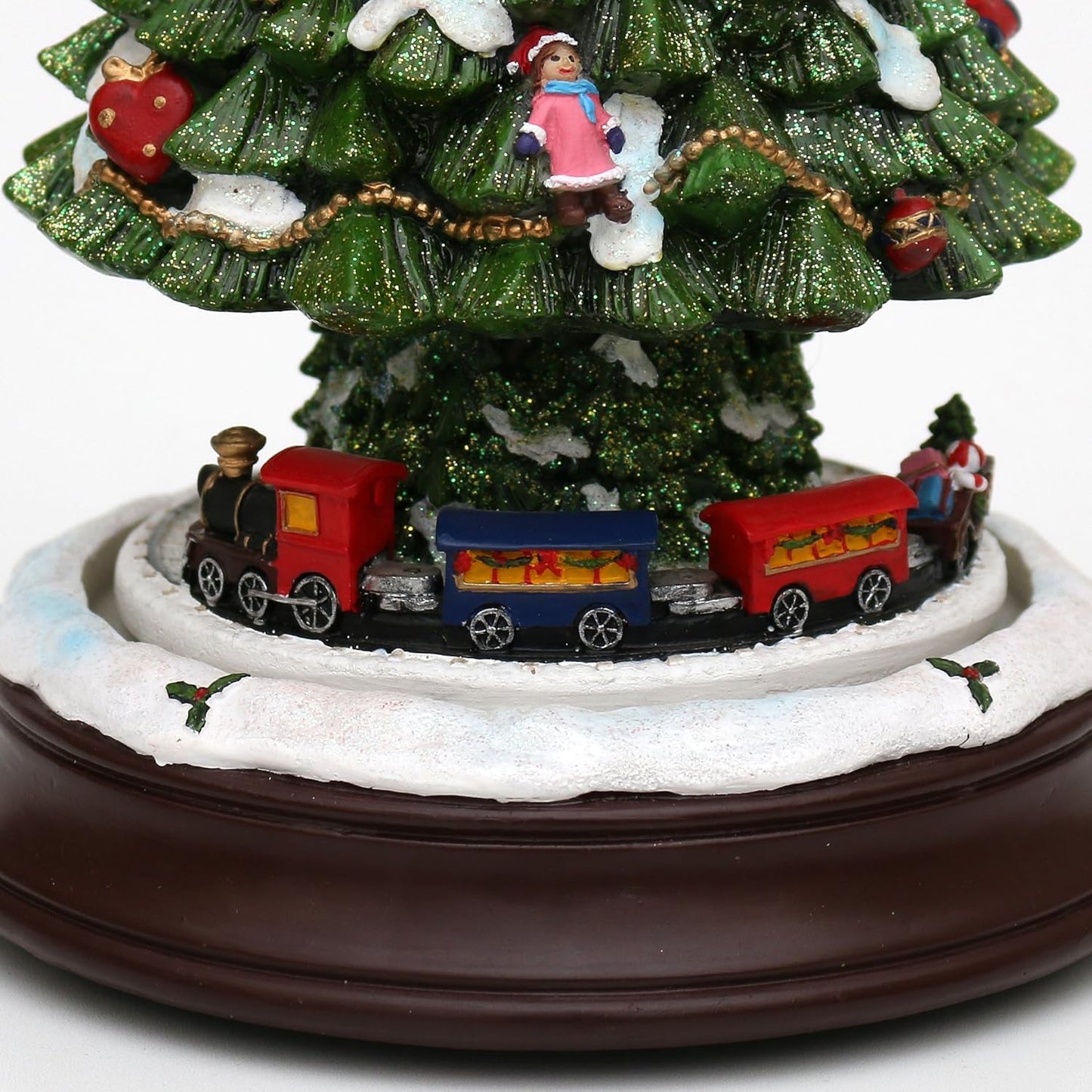 Schneekugel, Eisenbahn