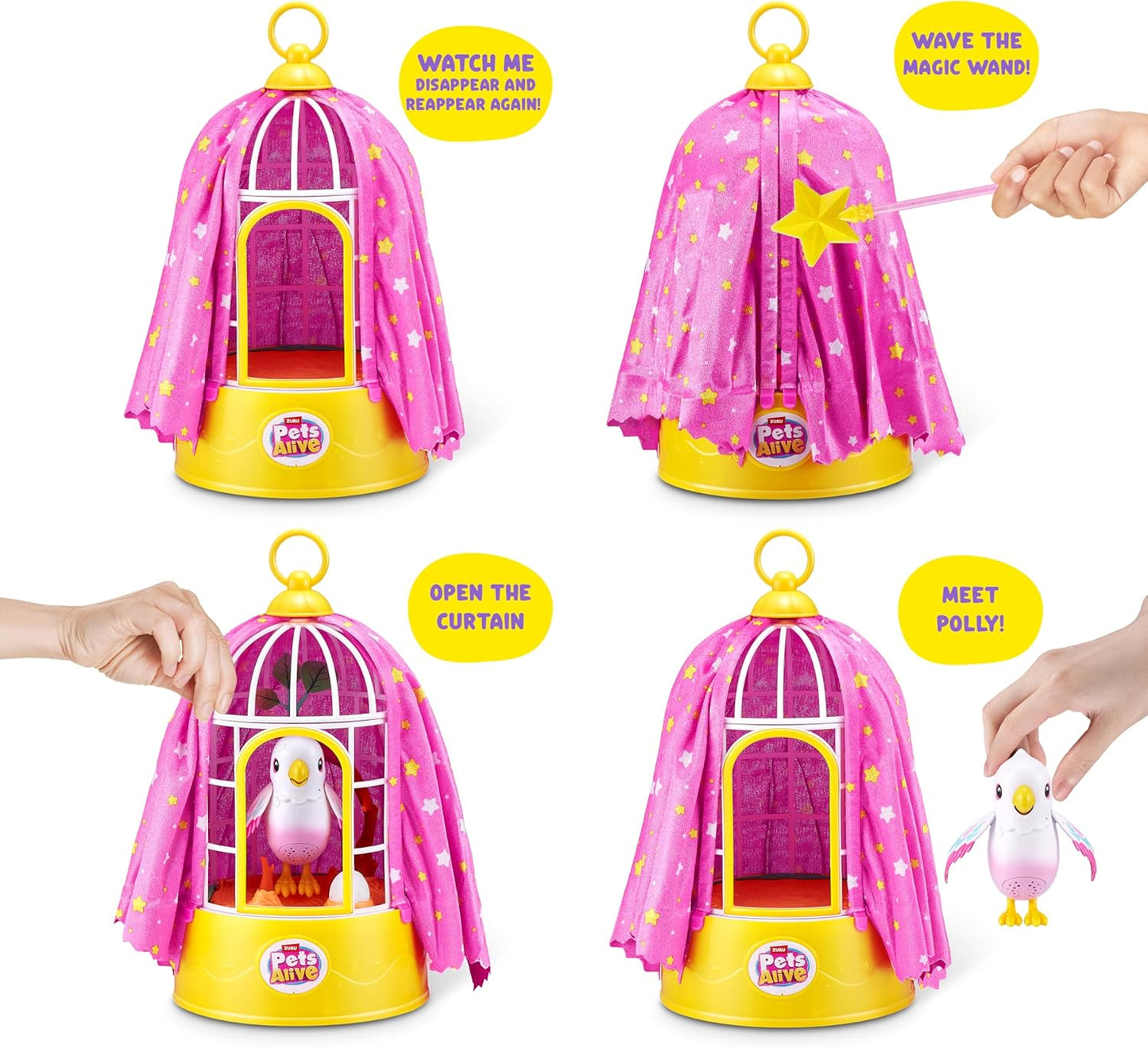 Magischer Roboter-Vogel Polly