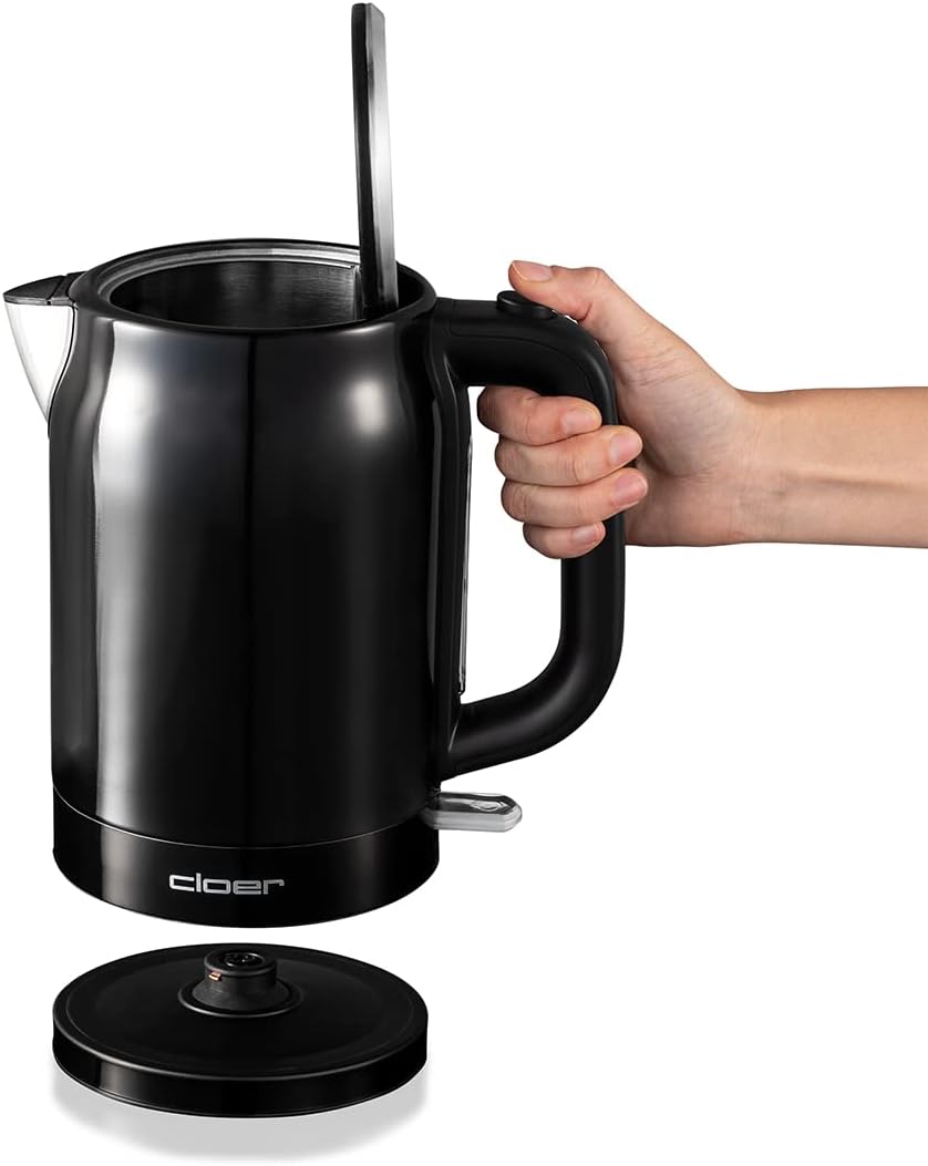 Wasserkocher 4520, Wasserkocher 1,7 Liter Schwarz