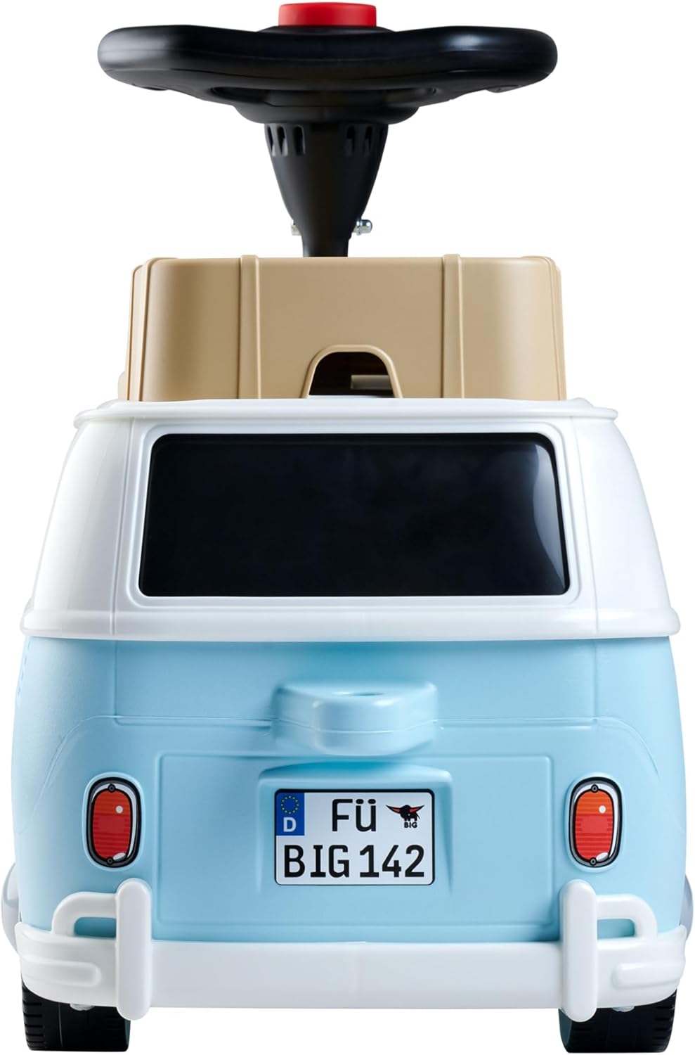 2-in-1 Rutschauto VW T1 mit Hupe