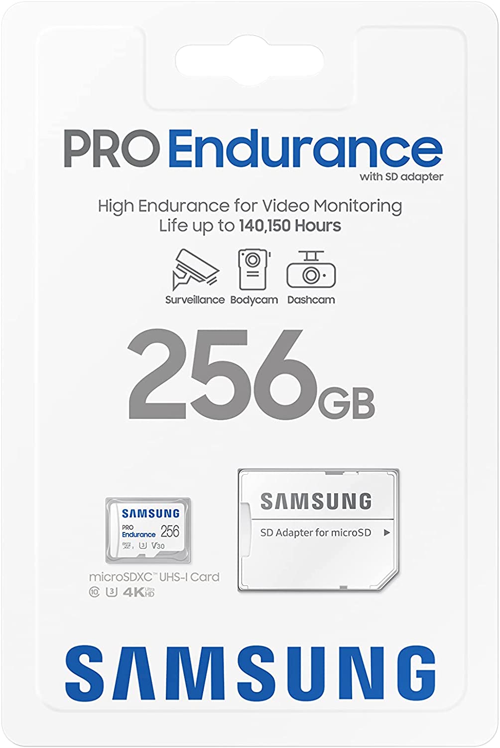 PRO Endurance 256 GB microSDXC (2022), Speicherkarte, 256GB