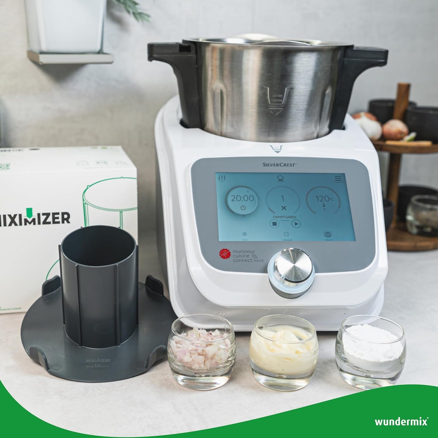 Miximizer Mixtopf-Verkleinerung, Monsieur Cuisine