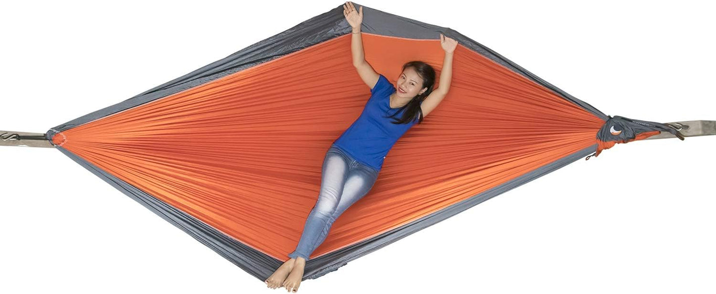 Hängematte, Standard Orange/Dunkelgrau