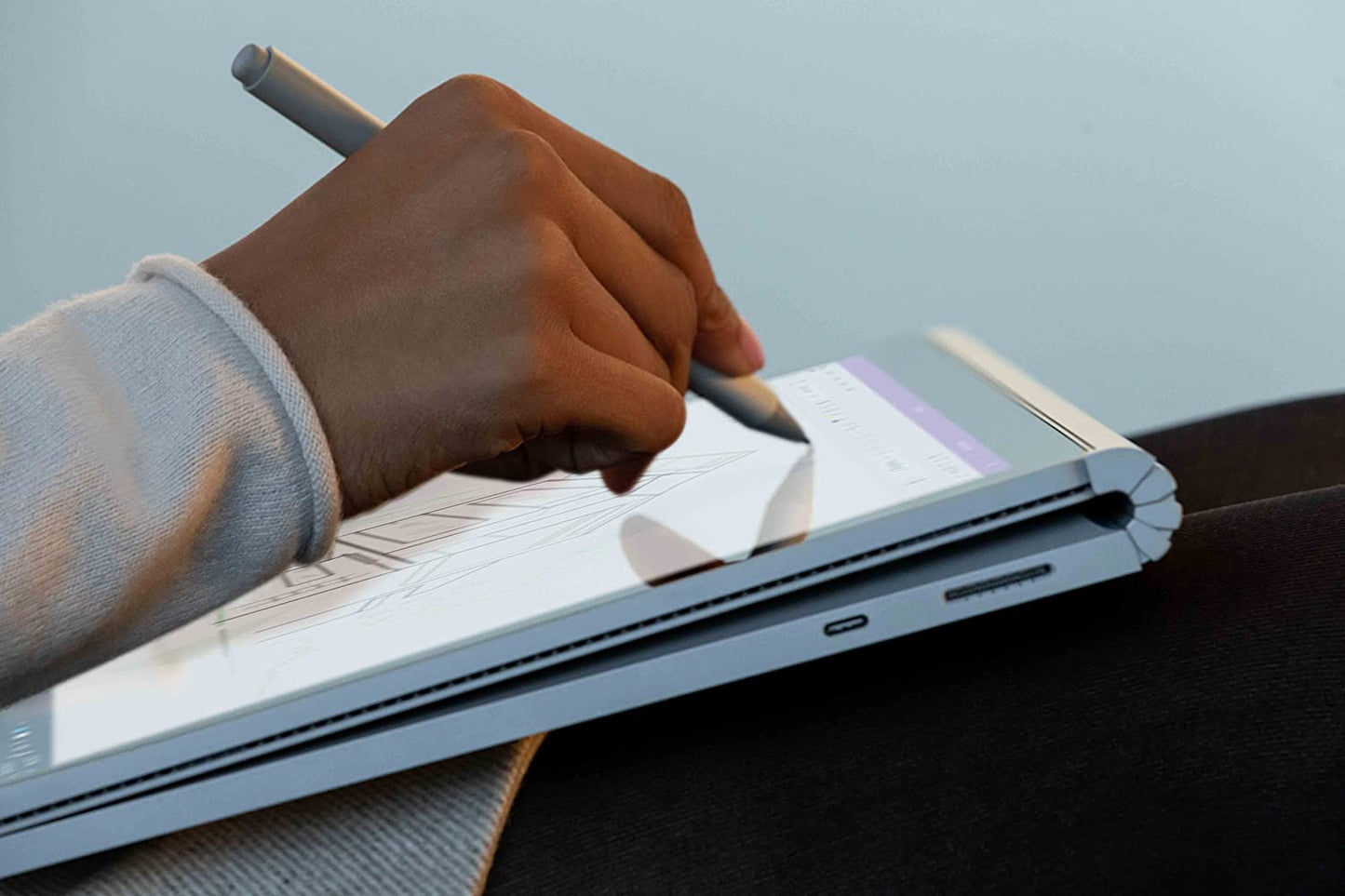 Surface Pen 2017, Eingabestift, Platin Grau Surface Pen