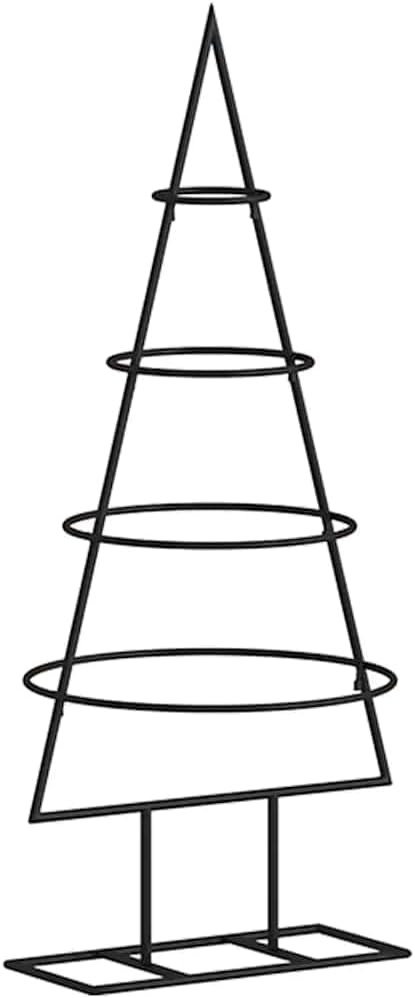 Metall-Weihnachtsbaum mit Ständer, 60 cm