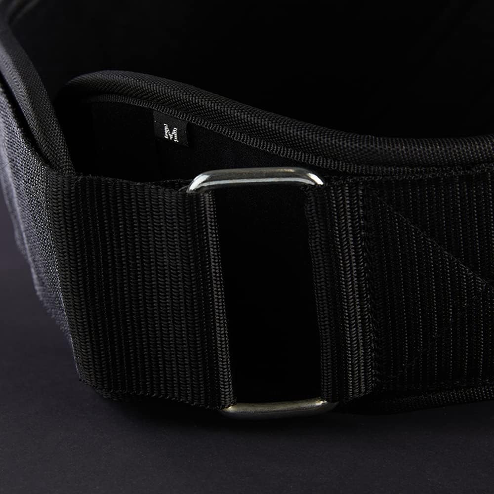 Trainingsgürtel Nylon Performer, M Schwarz